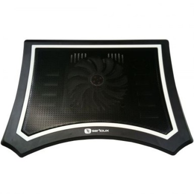 Cooler laptop 10-17" USB, Serioux, negru